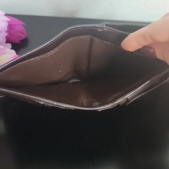 Gucci Vintage bamboo leather wallet - Picture 13 of 16